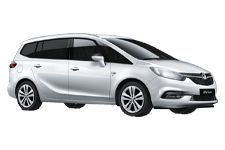 Van Hire Blandford - Vauxhall Zafira 7-Seater - Minibus hire Blandford
